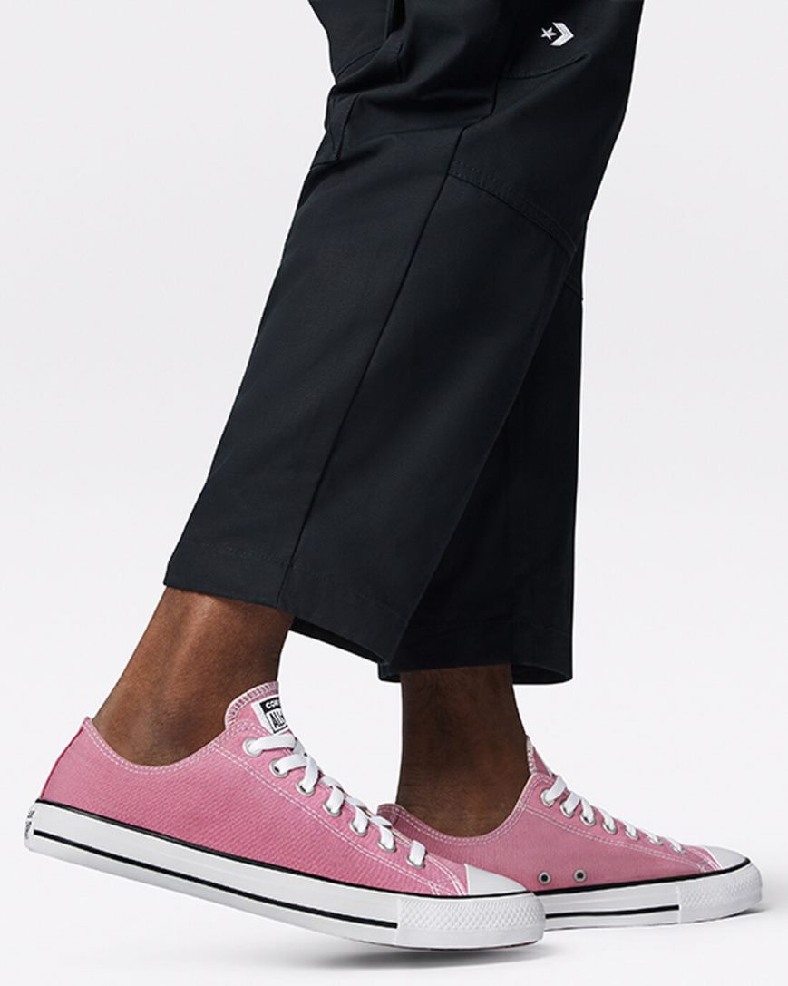 Women's Converse Chuck Taylor All Star Seasonal Color Low Top Shoes Pink | AU C690EZ